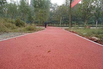 威海彩色路面沥青修补