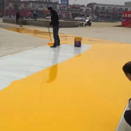 威海彩色路面喷涂翻新的使用寿命多长